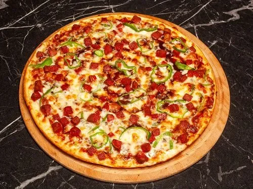 BBQ Sucuk Pizza (Büyük Boy)(38 cm)