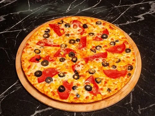 Salamlı Pizza (Orta Boy)(30 cm)