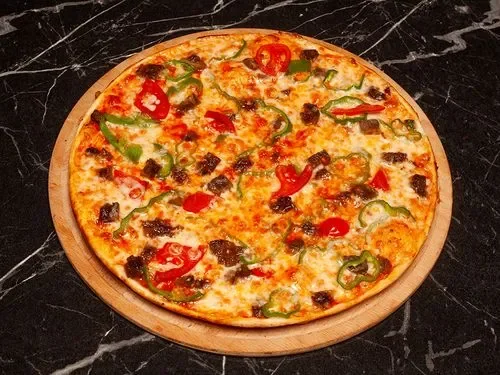 Kavurmalı Gurme Pizza (Orta Boy)(30 cm)