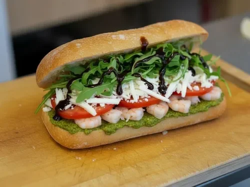 Karides & Pesto Sandviç