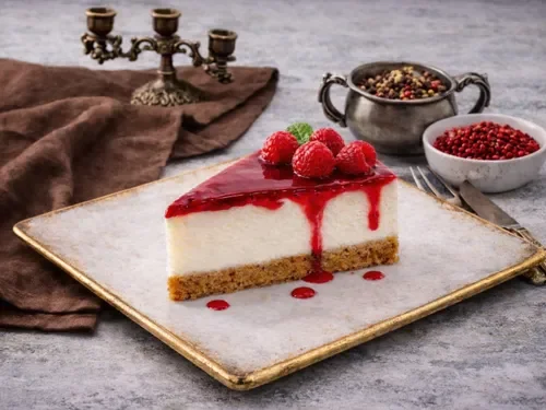 Frambuazlı Cheesecake