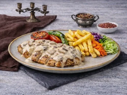 Mantar Soslu Tavuk