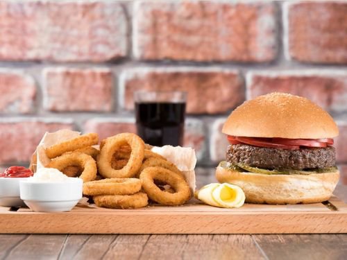 Cheeseburger Menü