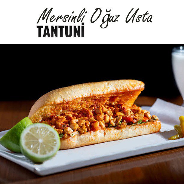 Ekmek Arası Tavuk Tantuni Menü