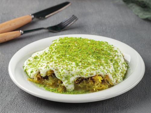 Fıstıklı Kaymaklı Kadayıf (KAYMAKLAVA) (Porsiyon) (200 g)