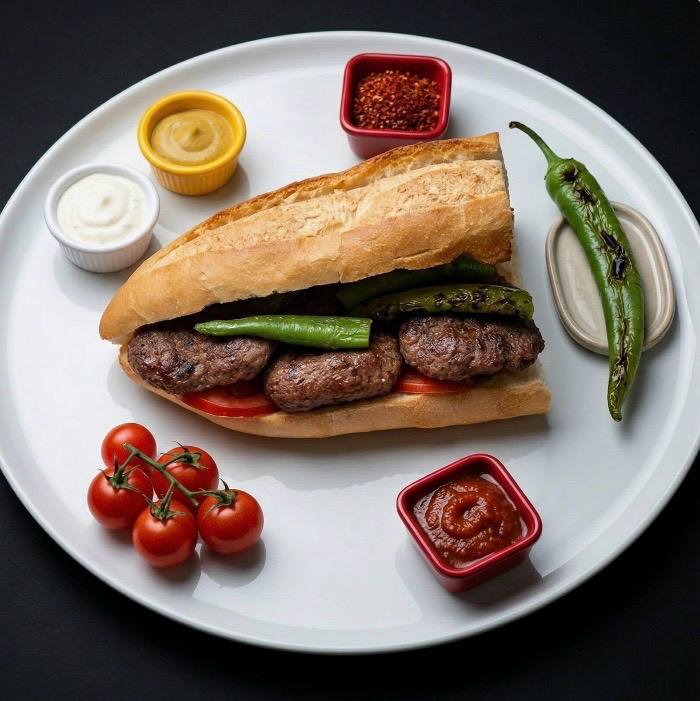 Köfte Ekmek (Yarım)