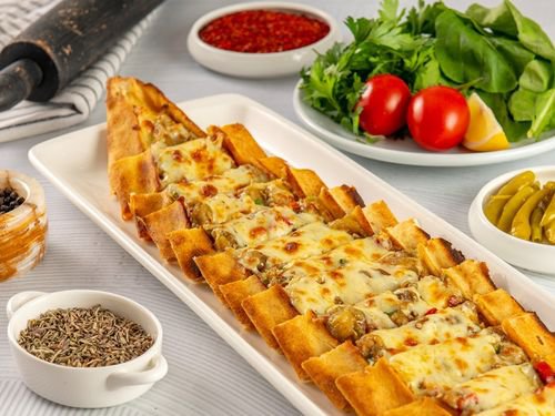 Köz Patlıcanlı Pide