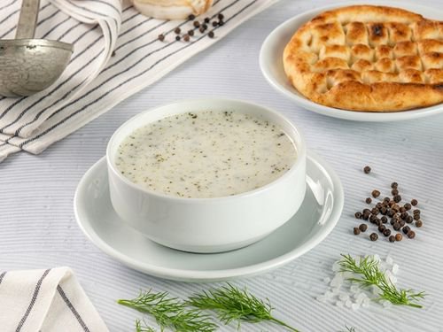 Ayran Aşı Çorbası (Soğuk)