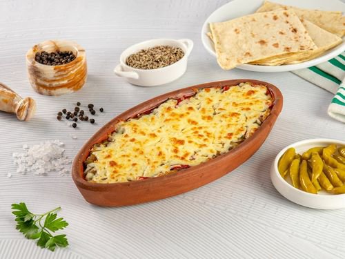 Fırında Kaşarlı Patlıcan
