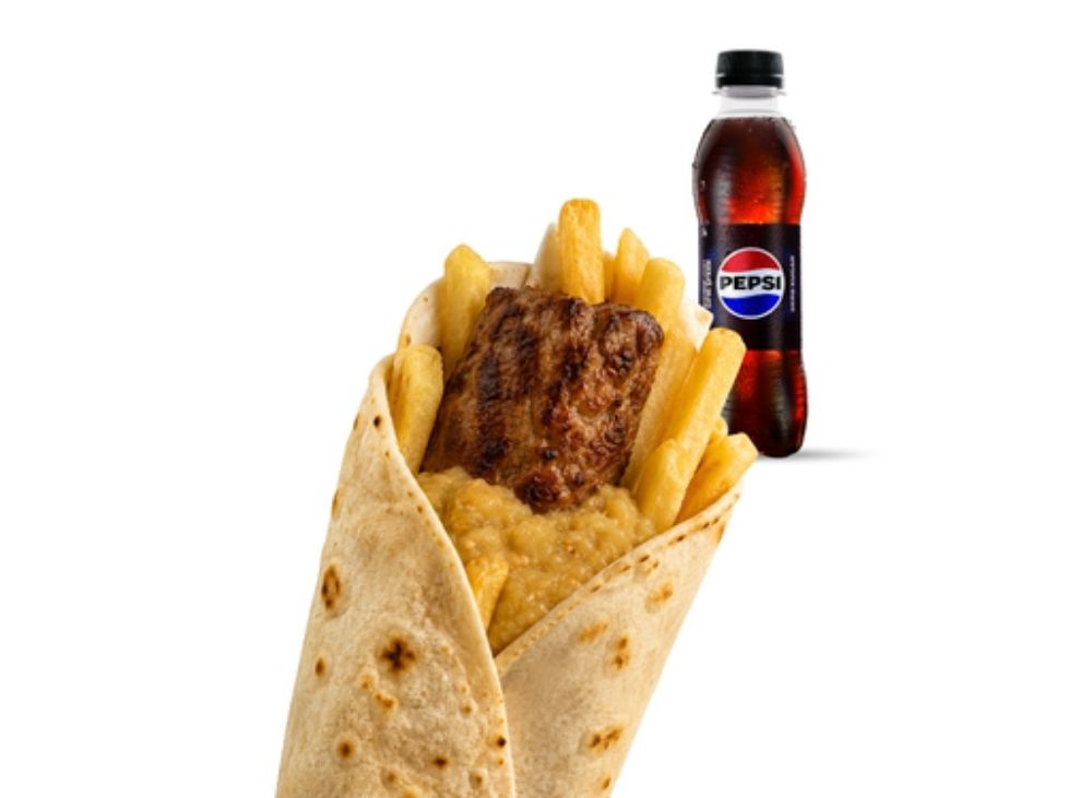 Köz Patlıcanlı Adana Dürüm + Pepsi Max Menü