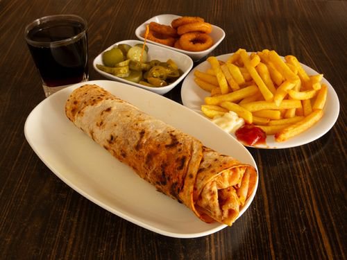 Tavuk Döner Dürüm Menü 1