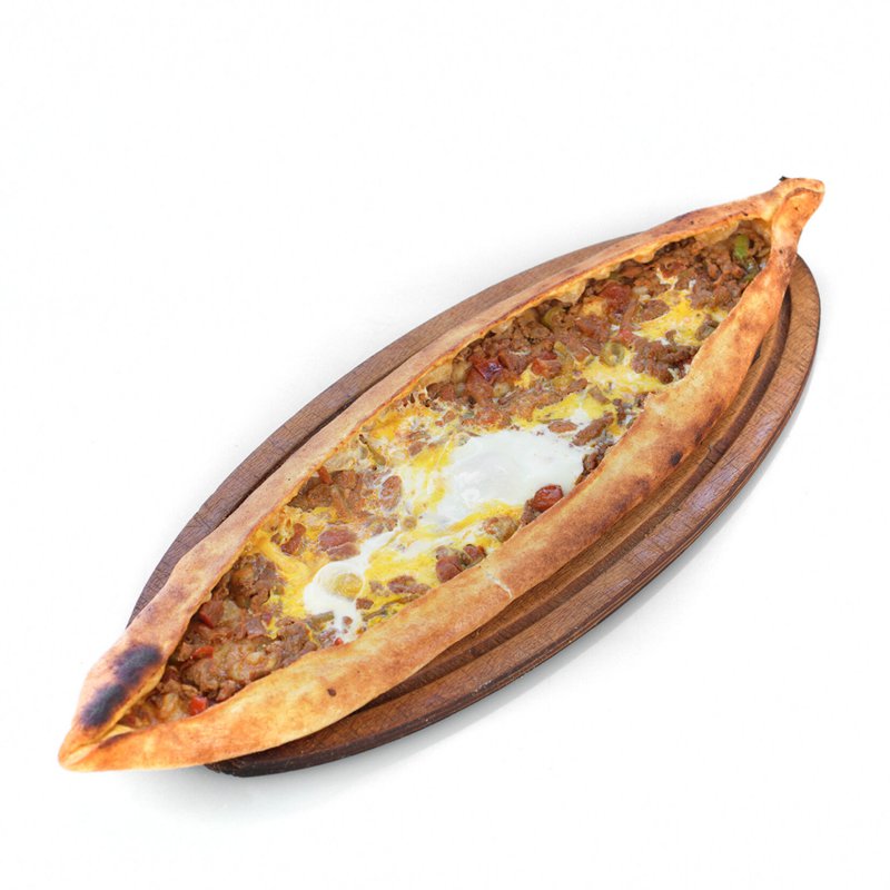 Kuşbaşı Yumurtalı Pide