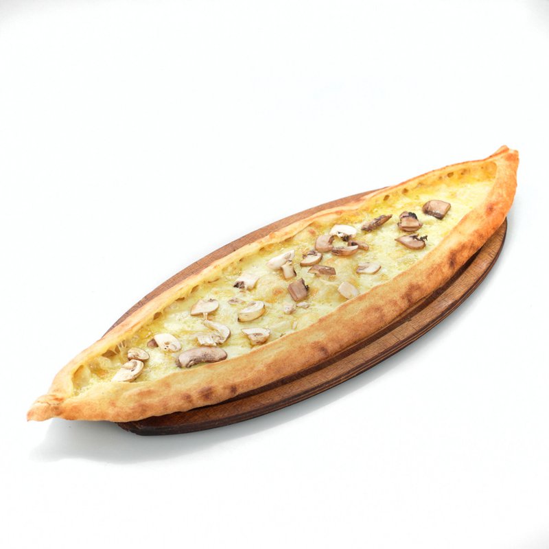 Kaşarlı Mantarlı Pide