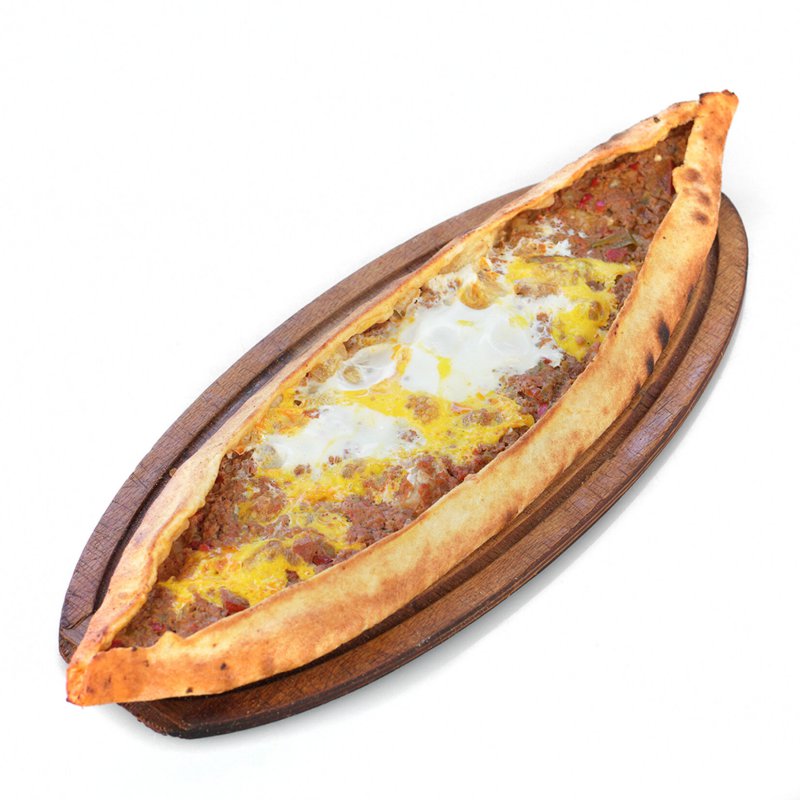 Kıymalı Kaşarlı Pide