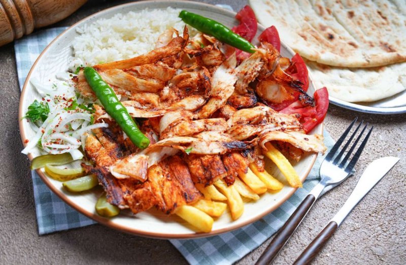 Pilav Üstü Tavuk Döner 200 gr