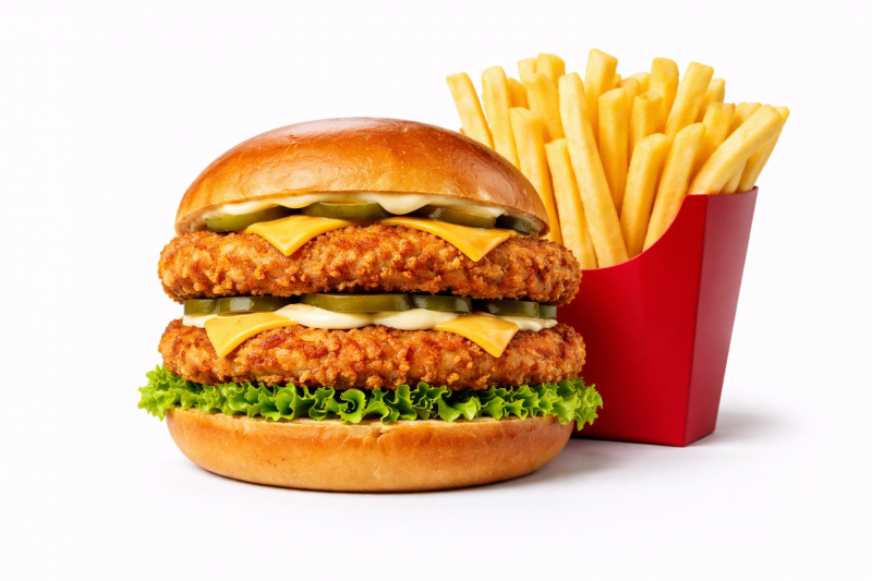 DOUBLE TAVUK BURGER