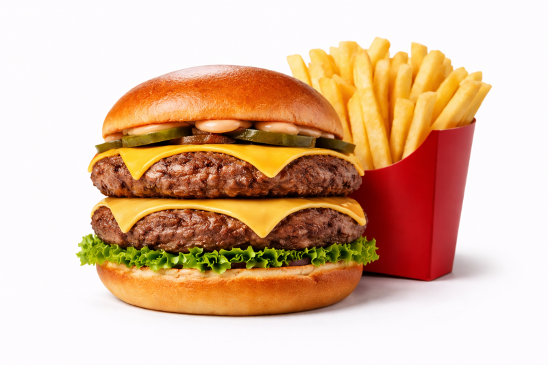 DOUBLE CHEESE BURGER