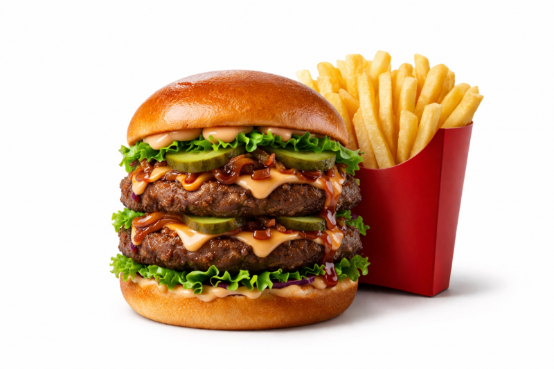 DOUBLE BARBEKÜ BURGER