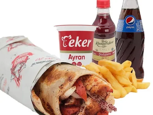 Mega Tavuk Şiş Menü