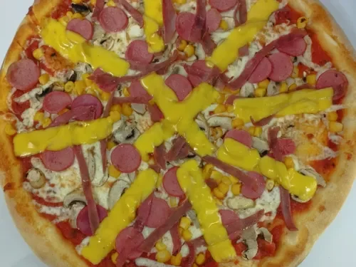 Vintage Pizza (Büyük Boy)