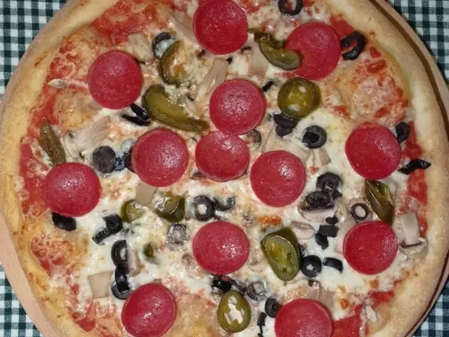 Acılı Pizza (Küçük Boy)