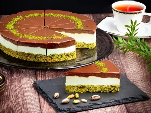 Chocolate Pistachio Cake
