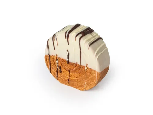 Vanilyalı Zebra Roll Kruvasan
