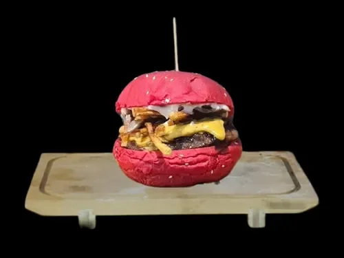 Red Double Demi Glace Burger