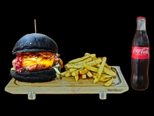Black Double Barbeque Menü 1