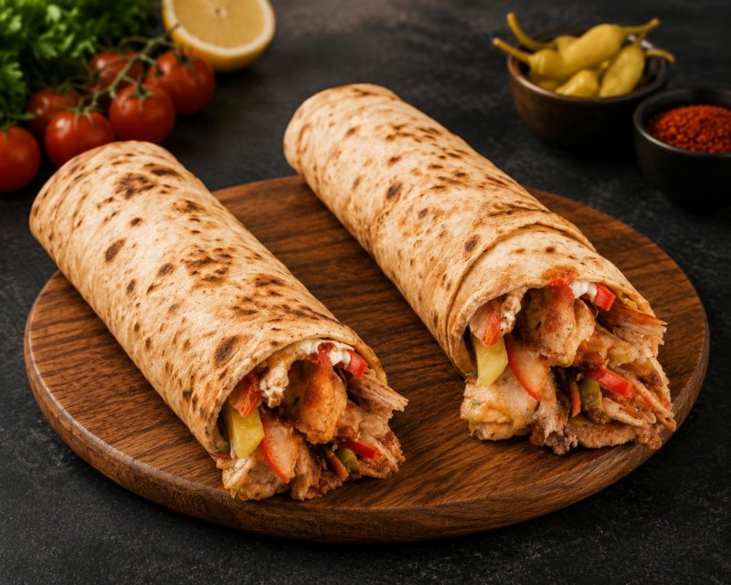 2'Li Tavuk Döner Dürüm