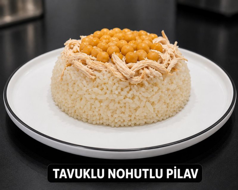 Tavuklu Nohutlu Pilav