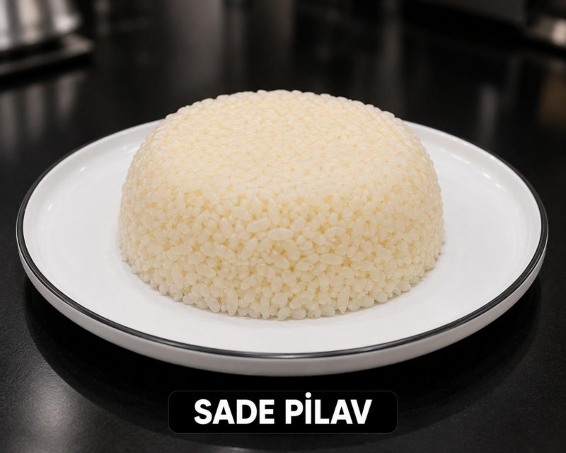Sade Pirinç Pilavı