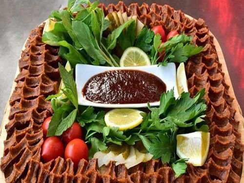 Çiğ Köfte (1 kg) Menü