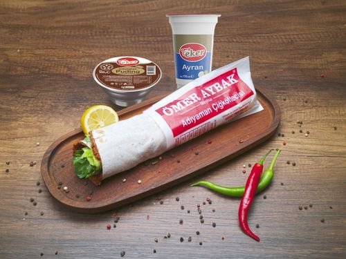 Doritoslu Mega Çiğ Köfte Dürüm Menü