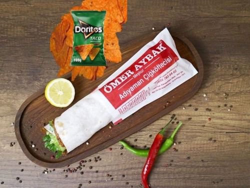 Doritoslu Mega Çiğ Köfte Dürüm