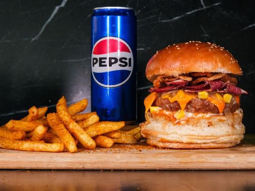 Pastırmalı Burger Menü