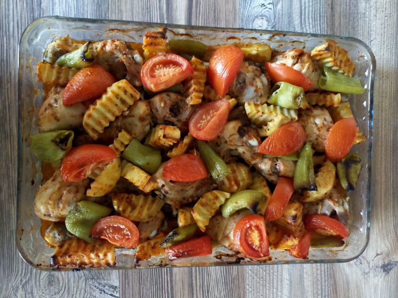 Fırında Tavuk