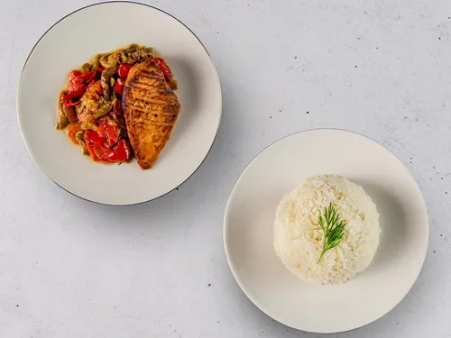 Izgara Tavuk & Pirinç Pilavı (500 g)