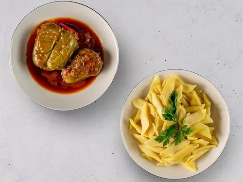 Etli Biber Dolma & Makarna Xl (450 g)