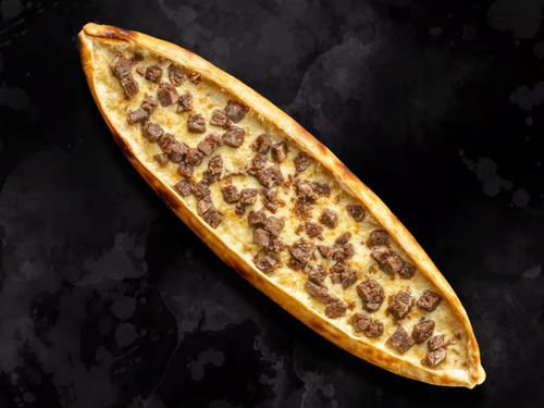 Kavurmalı Kaşarlı Pide