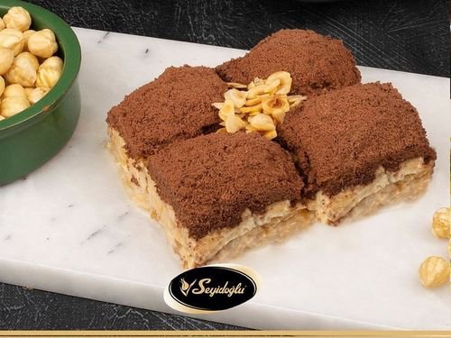 Fındıklı & Cevizli Sütlü Soğuk Baklava (500 g)