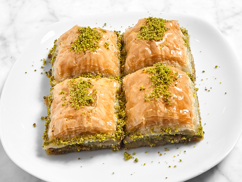 Ekstra Fıstıklı Kare Baklava (500 g)