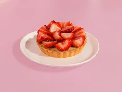 Çilekli Tart