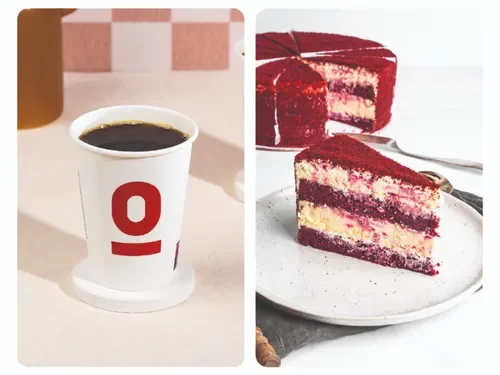 Red Velvet Cheesecake & Filtre Kahve