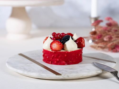 Strawberry  Pistachio Shortcake