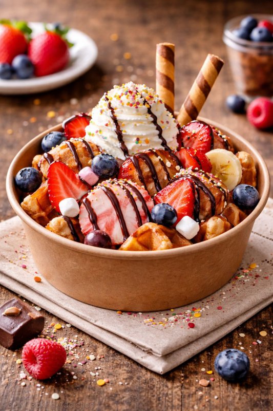 Bowl Waffle Muzlu