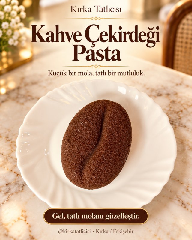 Cedric Kahve Çekirdeği Pasta