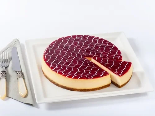Frambuazlı Cheesecake Dilim
