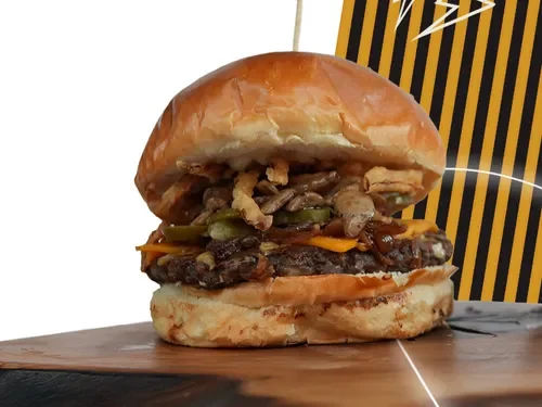 Smurf Burger