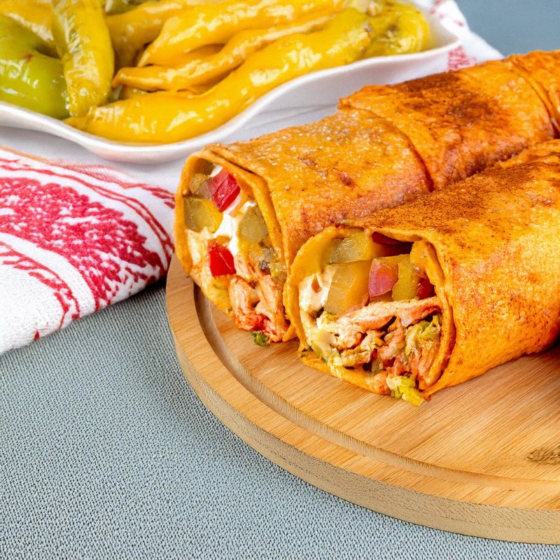 Hatay Soslu Tavuk Döner Dürüm (90 gr.)
